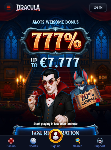 Dracula Casino Capture d’écran pour mobile